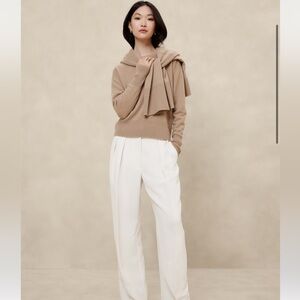 RELAXED TROUSER size 2 - never worn (banana republic factory)